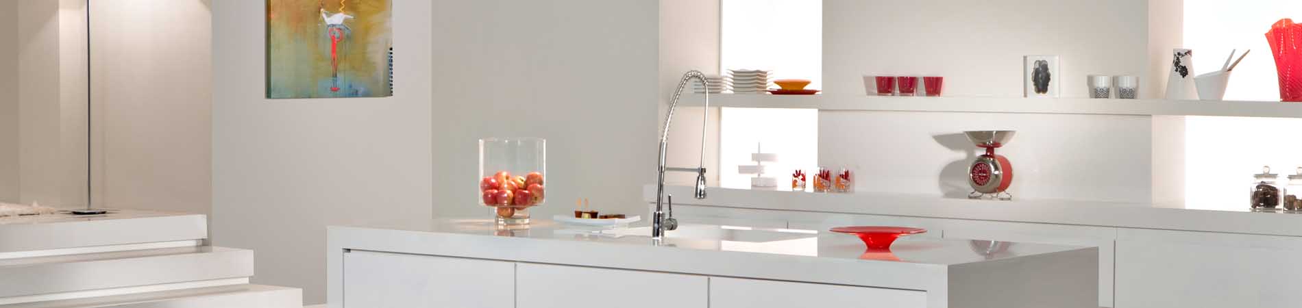 Elegant design of our kitchen surfaces