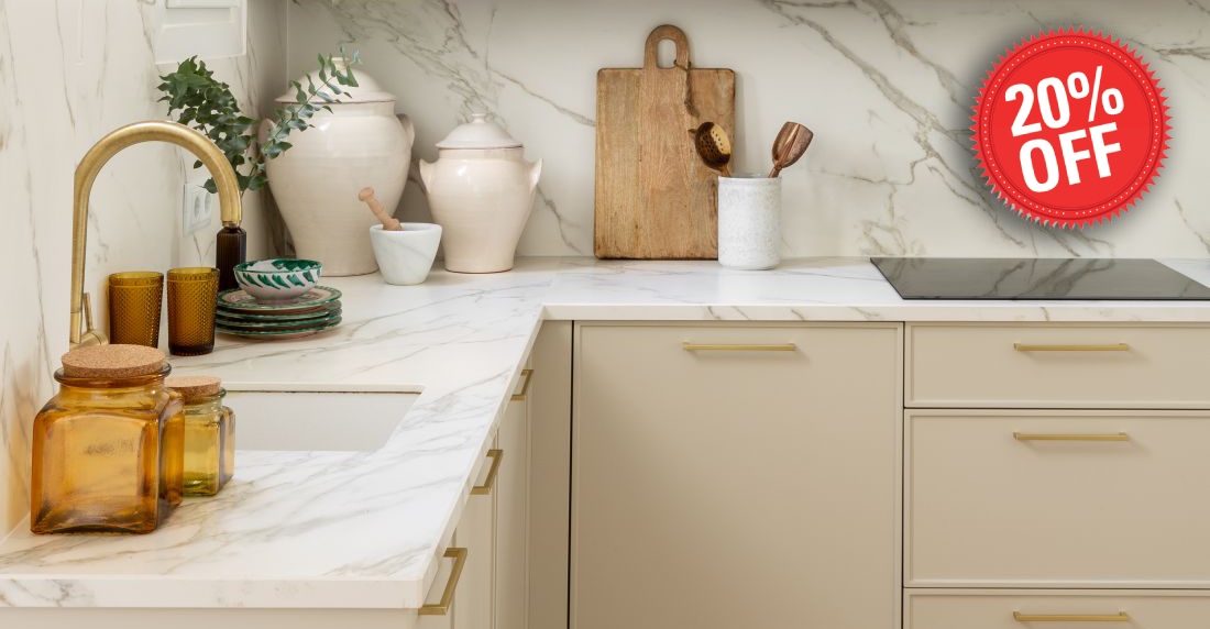 Herbstaktion – 20 % Rabatt auf Neolith Platten!